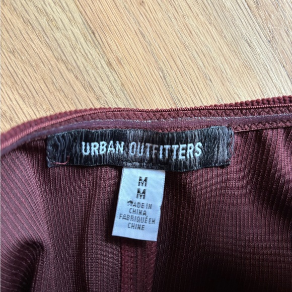 Urban Outfitters Cali Corduroy Corset Mini Dress size medium - Picture 2 of 4